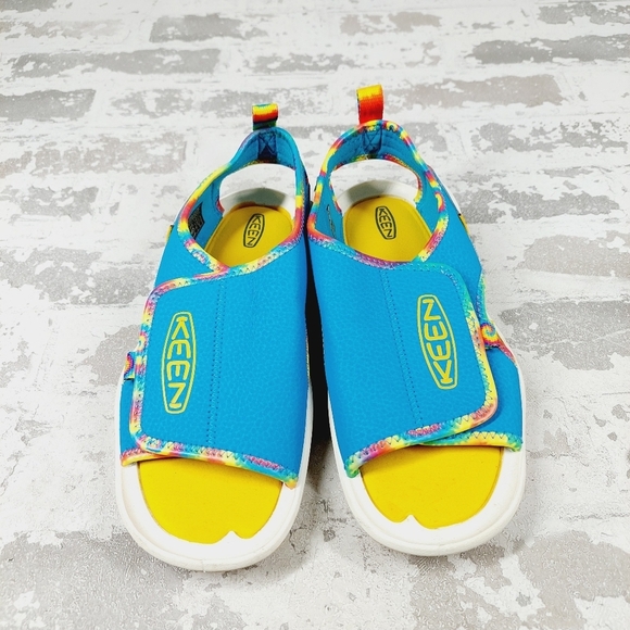 New Keen Kids Knotch River Open Toe Sandals A537 - Picture 3 of 11